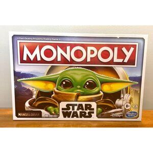 Star Wars Monopoly Game The Mandalorian Baby Yoda New Sealed